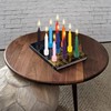 Mega Candles 20 pcs Unscented Assorted Color Exquisite Mini Taper