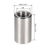 sourcing map M8 Round Connector Nuts, 304 Stainless Steel Coupling