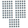 SUPVOX 100pcs Billiard Cue Tip Replacement Tips for Pool Cues