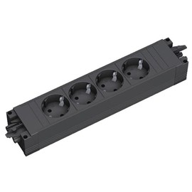 Bachmann 336.604 power extension - power extensions (Black, 230V, 3680W)