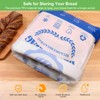 SumDirect Bread Bags for Homemade Breads- 1 Pack Blue Reusable