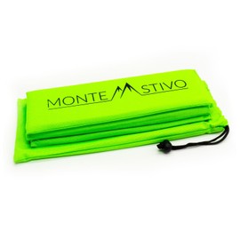 Monte Stivo® Expedition Outdoor Seat Mat 30 x 40 cm Seat for Children and Adults - 4-Way Foldable | For Hiking
