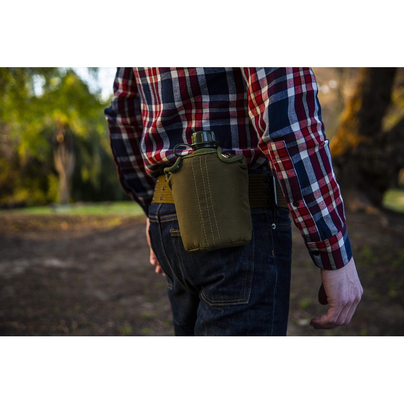 Stansport G.I. Style Canteen, Cover & Belt (336)