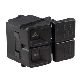 Blue Oval Industries 1987-1993 Mustang Convertible Top & Hazard Light Rocker Switch Assembly