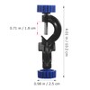 OUNONA 2pcs Adjustable Bosshead Clamp Holder, Lab Heavy Duty Boss