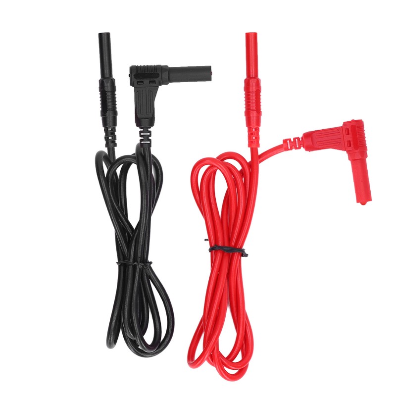 5 Set Banana Plug Test Lead 4mm Right Angle Straight