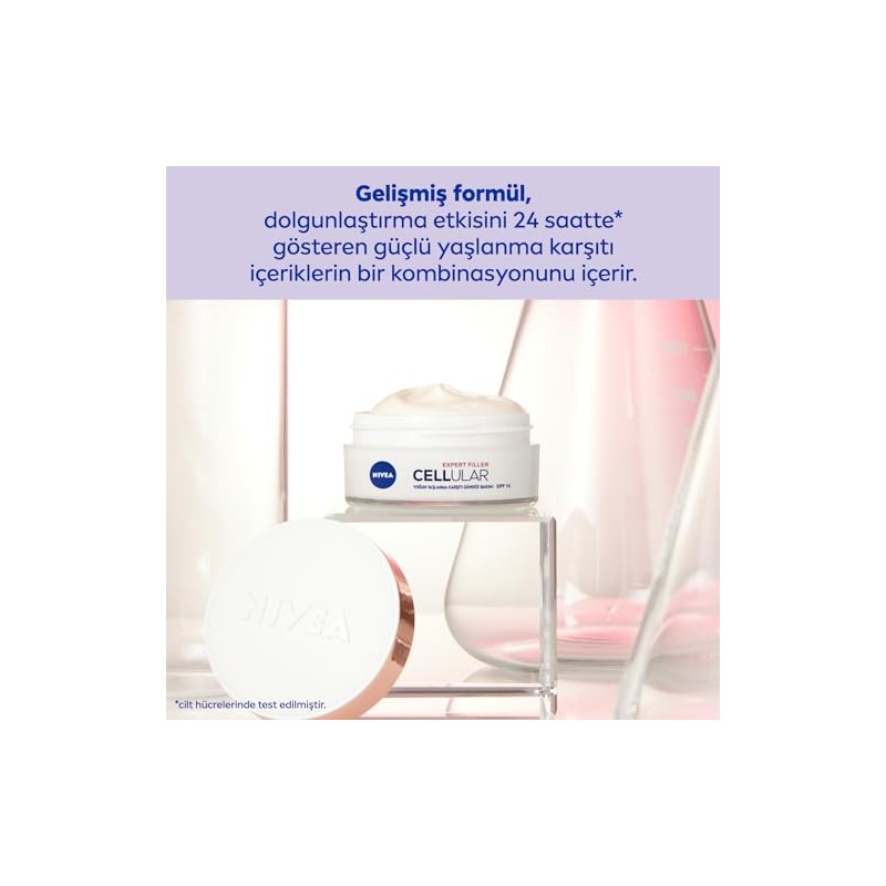 NIVEA Crema Rejuvenecimiento Facial Anti-Edad Celular 1.7 fl oz