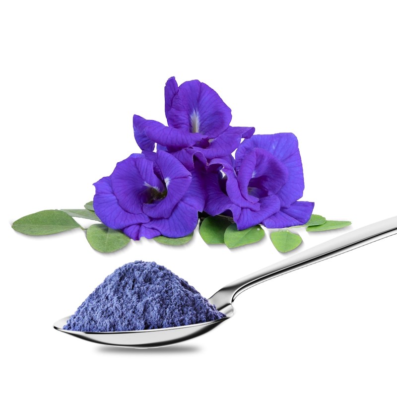 Herbal Magic's Pure & Natural Butterfly Pea Flower Powder, Blue