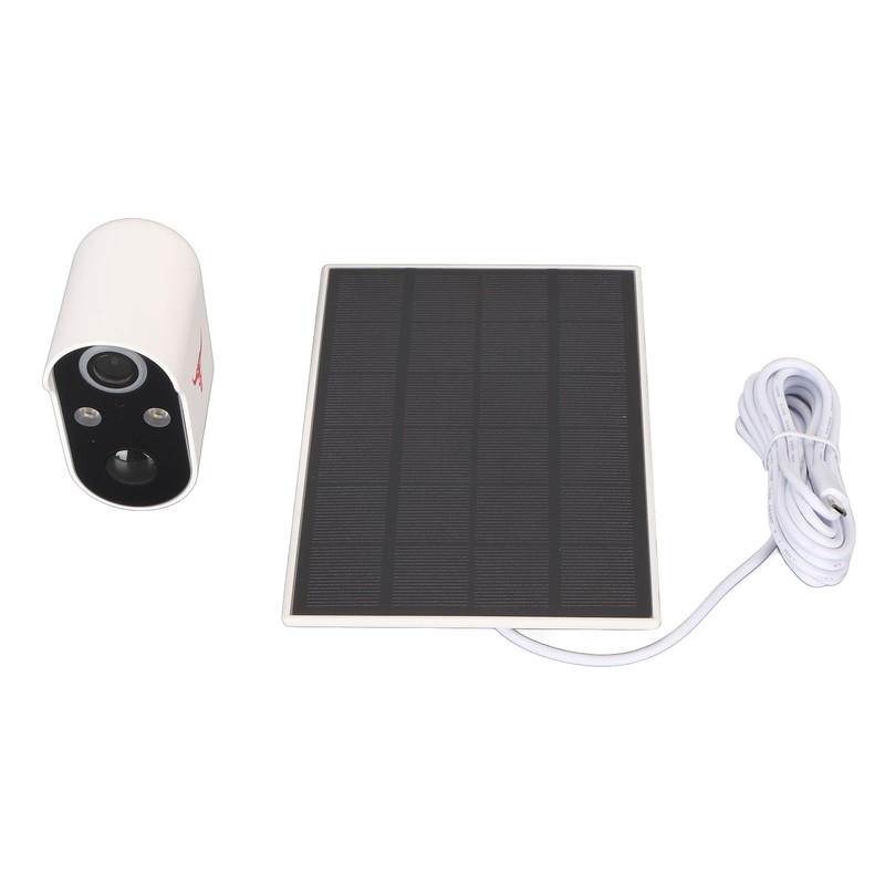 Outdoor Security Camera WiFi Battery Powered Solar Charging HD Night