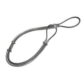 WC-1B Whip Safety Cable, 1/2" to 1-1/4" Hose ID, Hose-to-Hose Restraint, 1/8" Size, 20" Long (5)
