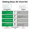 Forestchill Portable Air Conditioner Sliding Door Kit for 5" Diameter