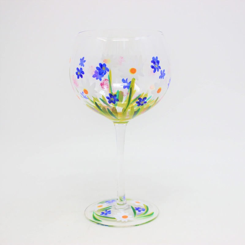 The Leonardo Collection LP46703 Hand Painted Gin Glass | Dainty