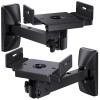 Pipishell Speaker Wall Mounts, Dual Side Clamping Bookshelf Speaker Mounting