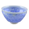 Kyo Ware KTA825 Kiyomizu Pottery Kiln Matcha Bowl, Flower Crystal