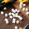 Pasimy 200 Pcs White Nylon Spacers 1/2 '' Thick, 1/2