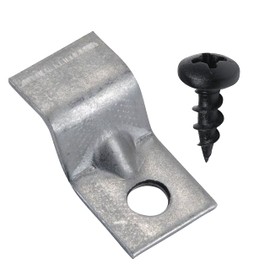 40 Pack Rok Hardware 14 Gauge Table Top Fasteners with Screws, Steel Z Clip Tabletop Connectors, ROKSTBFAST