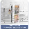 Virtarlux Clear Sticker Book Transparent Girls Removable A6 Sticker Binder