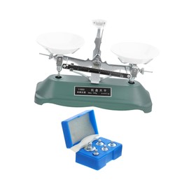 Hohopeti Balance Instrument 1 Set School Physics Experiment Iron Frame Abs Tray Heat Cold Resistance Compact Design