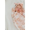 Copper Pearl Baby Gown - Knotted Newborn Sleepers for Baby
