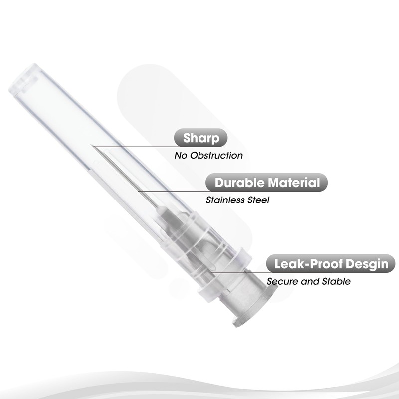 100pcs 27G 13MM Dispensing Stainless Steel Pipe Accessories for Scientific