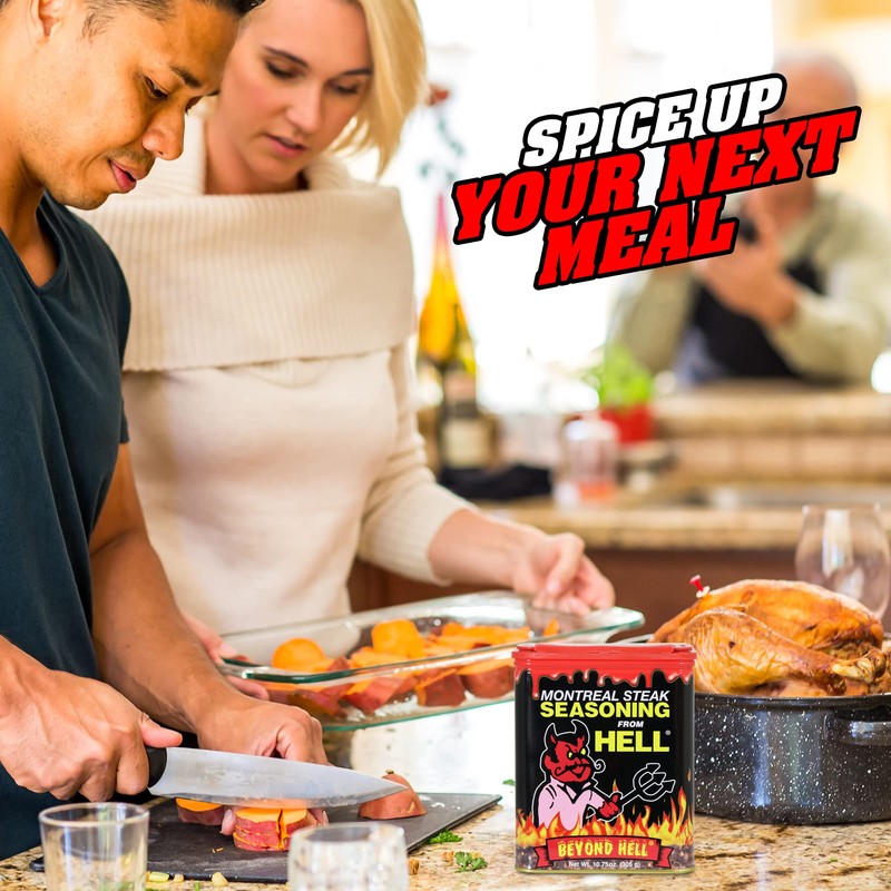 Montreal Steak Seasoning SALT From Hell -9.25 oz (Montreal Steak