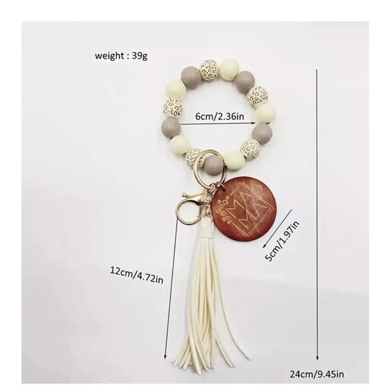 Unbranded Mama Keychain Bracelet ~ Wrist Key Holder ~ Nice