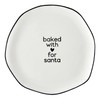 Santa Barbara Design Studio Holiday Ceramic Serving Plate, 7" Diameter,
