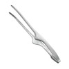 SZSL Stainless Steel Tongs for Grilled Meat, Fried Food, Pasta,