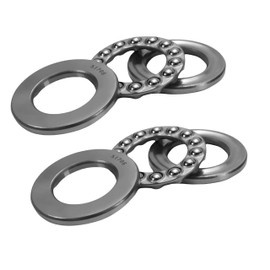 DEEG 2 PCS 51206 Thrust Ball Bearing 30x52x16mm High Temperature Bearing Steel Thrust Bearing with Washer for Meat Grinder…