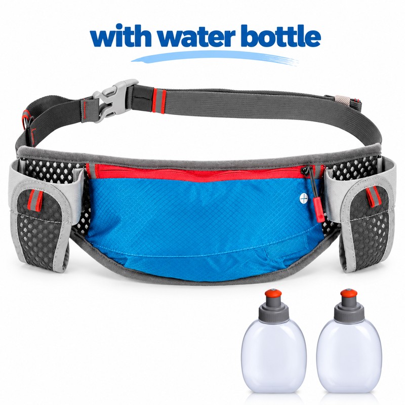 Running Hydration Belt for Jogging and Training – Dual Water