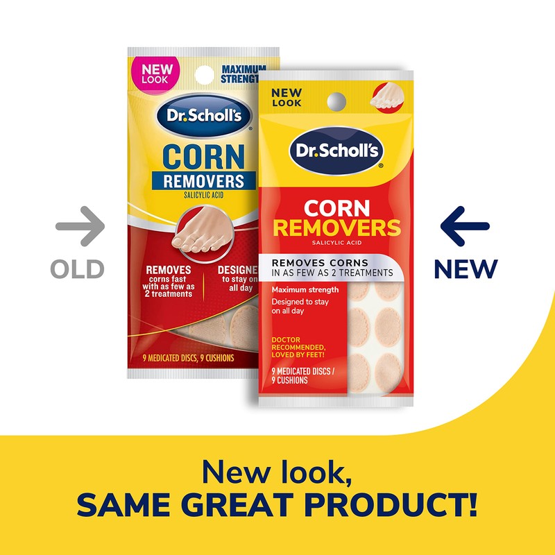 Dr. Scholl's Corn REMOVERS, 9 Ct // Removes Corns in
