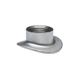 GlowShift Wideband Air/Fuel Ratio Gauge Oxygen Sensor Weld-in Saddle Bung - Stainless Steel - Mounts O2 Sensor to Exhaust Pipe