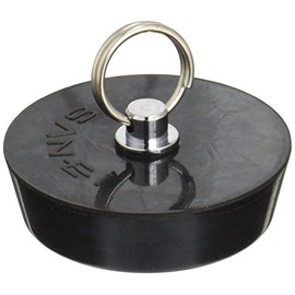SANEI H29F-54 Rubber Plug for Bath, No Chain, Outer Diameter 2.1 inches (54 mm), Height 1.9 inches (47 mm)
