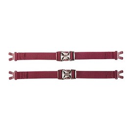 Tatonka Unisex Adult Compression Straps Compression Strap Bordeaux Red 45 cm