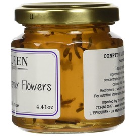 L'Epicurien Confit of Lavender Flowers 4.4 oz.
