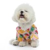Dog Fruit Print Shirt Breathable Cool Fashionable Cute Pet Clothes