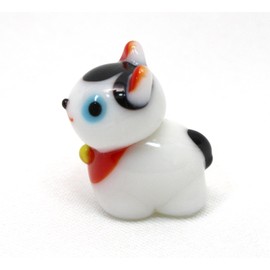 フォーカート かわいい手作り ガラス細工 干支招福 戌 CKK290