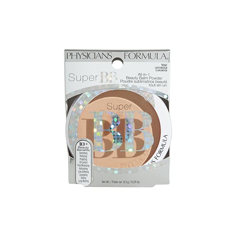 Physicians Formula Super Bálsamo Belleza Polvo Todo Uno Light Medium