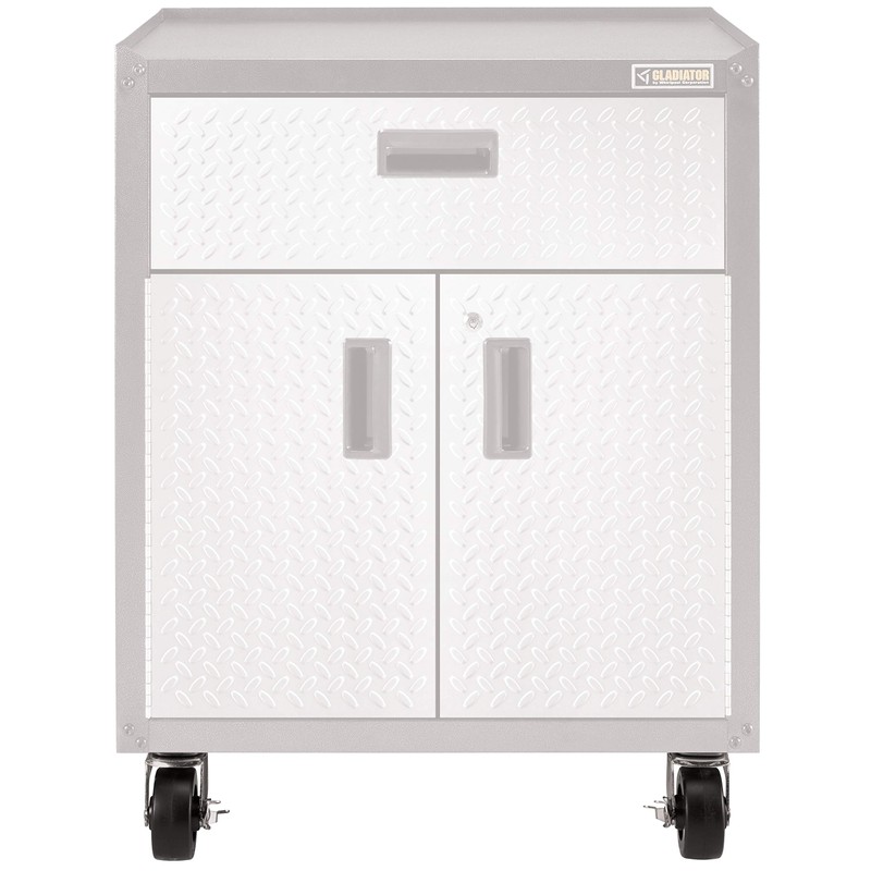 Gladiator Ready-to-Assemble Modular GearBox Caster Kit, GACK04KDSX