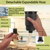 Portable Beer Funnel Cup With Detachable Expandable Hose, Can Cooler,