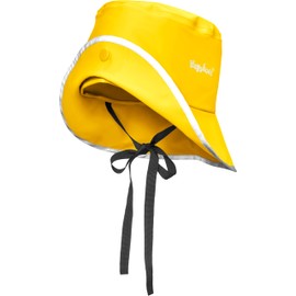 Playshoes Unisex Rain Hat Rain Hat Southwester, Yellow unlined
