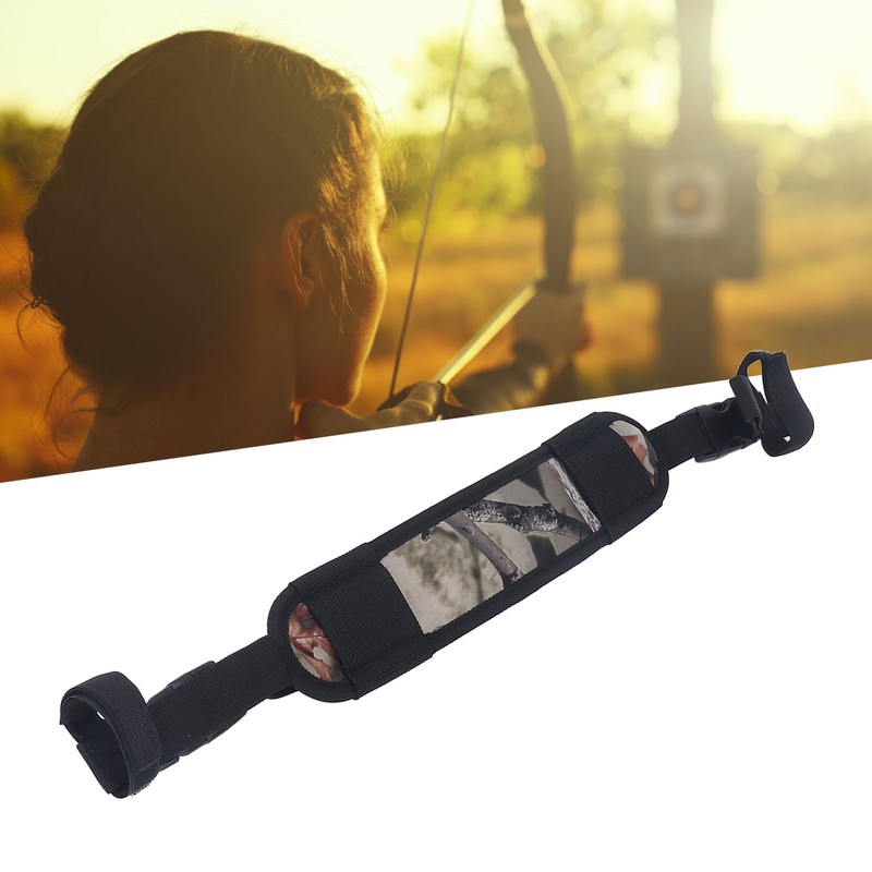 Compound Bow Shoulder Belt Adjustable Hands Free Oxford Cloth Shock