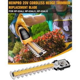 HEINPRO Hedge Trimmer Blade Replacement for HP-02ALJ, HP-02ALJ1, HP-02ALJ2, 8.7" Long Hedge Trimmer Blade