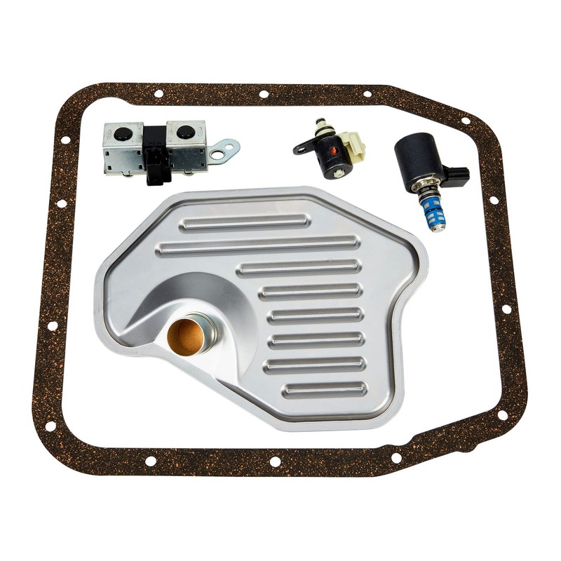 SLTY 4R70W 5 Pieces Transmission Solenoid Valve Set Filter Kit
