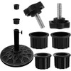 Jesiah 1 Set Umbrella Stand Replacement Parts Kit, Parasol Base