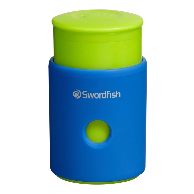 Swordfish ‘Click Click’ Pencil Sharpener with Mess-Free Canister [Pack of