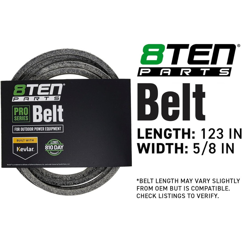 8TEN Deck Rebuild Kit for Husqvarna RZ4621 RZ4623 RZ46i Z246