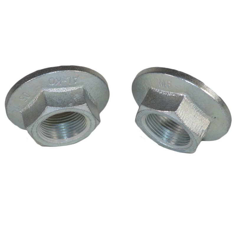 2 Alko Knott Axle Axles Trailer Brake Drum Hub Nut