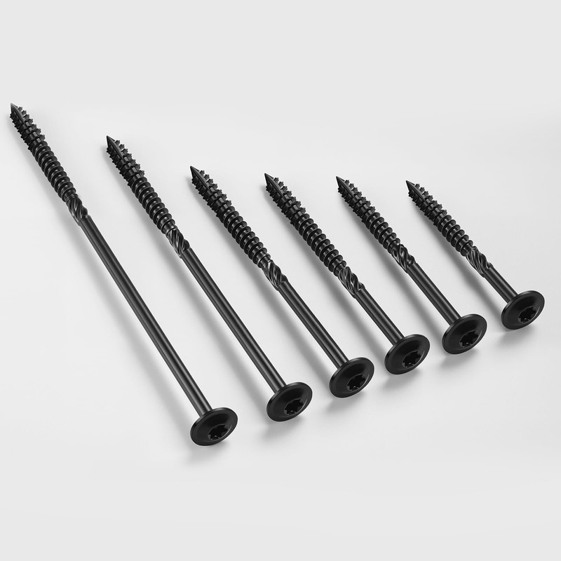 BNUOK Lag Screws #14 x 2-1/2 Inch, (2.5lb, 122pcs) Heavy