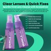 OPTIPAK Sparkle Anti-Reflective Safe Lens Cleaner & Repair Kit –